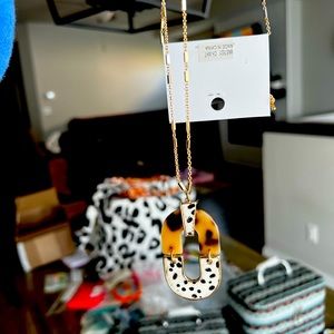 Dalmatian statement necklace